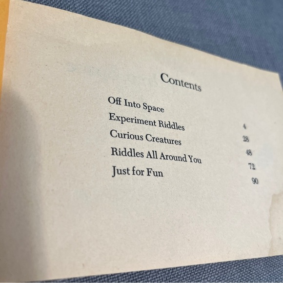 Vintage Aarow Book of Science Riddles small softcover Rose Wyler - Picture 6 of 9